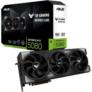 Kartelë Grafike Nvidia RTX 5080 16GB ASUS TUF Gaming GDDR7 3Fan