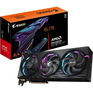 Kartelë Grafike AMD RX 9070 XT 16GB Gigabyte Radeon Aorus Elite GDDR6 3Fan