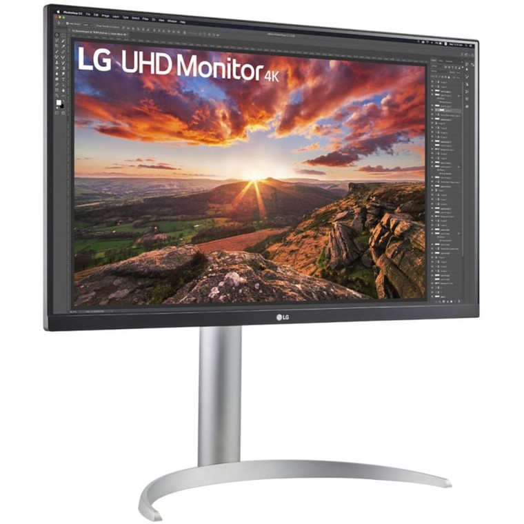 Monitor LG 27UP850K-W / 27″ / 4K UHD / 16:9 / IPS / 5ms / 60Hz / HDR10 / DP + HDMI / Speaker / E bardhë - Figura 3