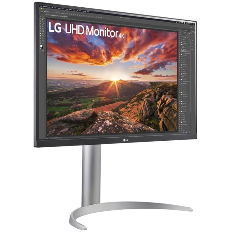 Monitor LG 27UP850K-W / 27″ / 4K UHD / 16:9 / IPS / 5ms / 60Hz / HDR10 / DP + HDMI / Speaker / E bardhë - Figura 4