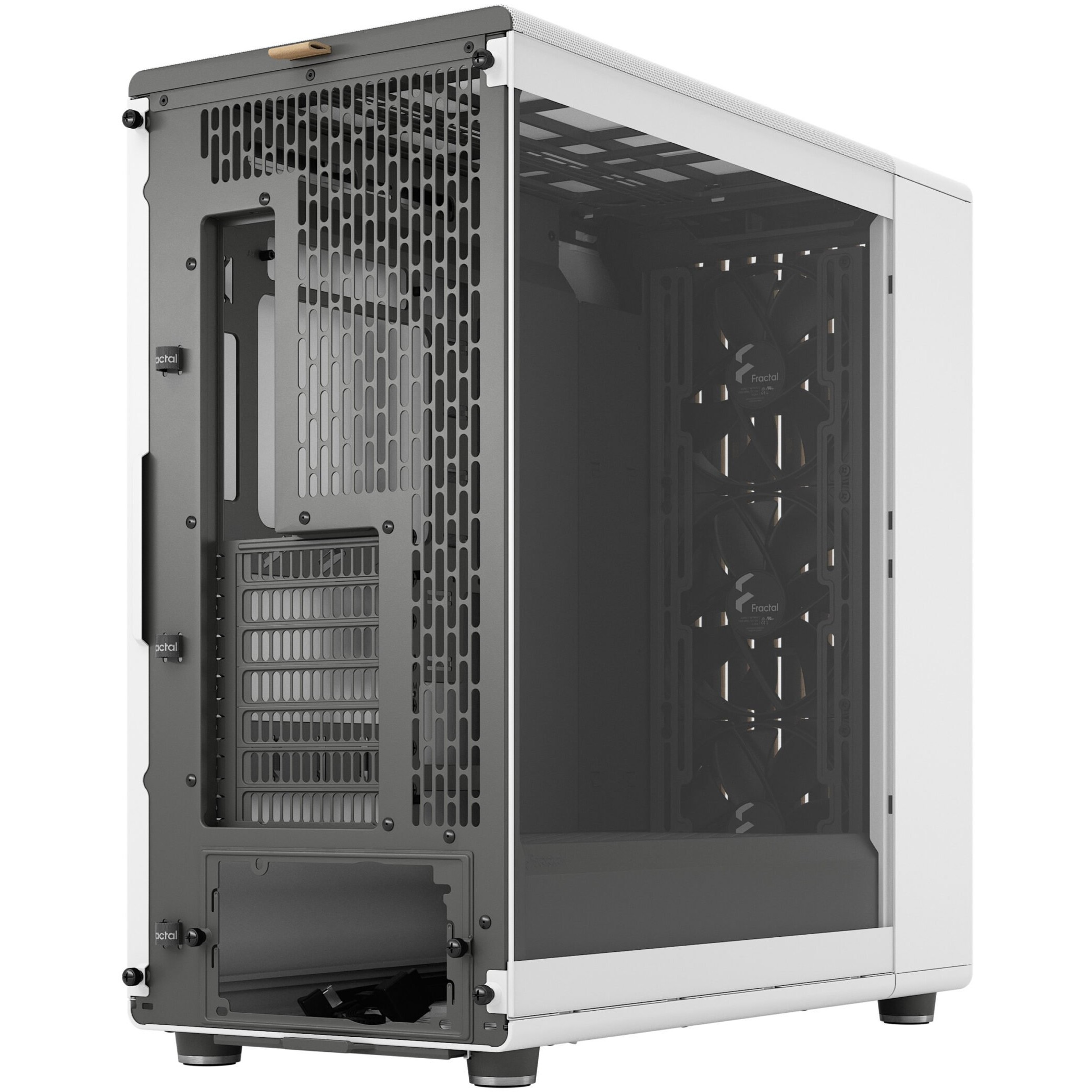 Kasë Fractal Design North XL RC TG Clear Mid Tower – Bardhë - Figura 4