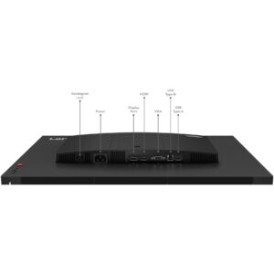 Monitor Lenovo ThinkVision T24d-30 / 24" Full HD IPS 4ms 100Hz / HDMI VGA DP Speaker / e zezë