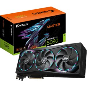 Kartelë Grafike Nvidia RTX 5080 16GB Gigabyte Aorus Master GDDR7 3Fan