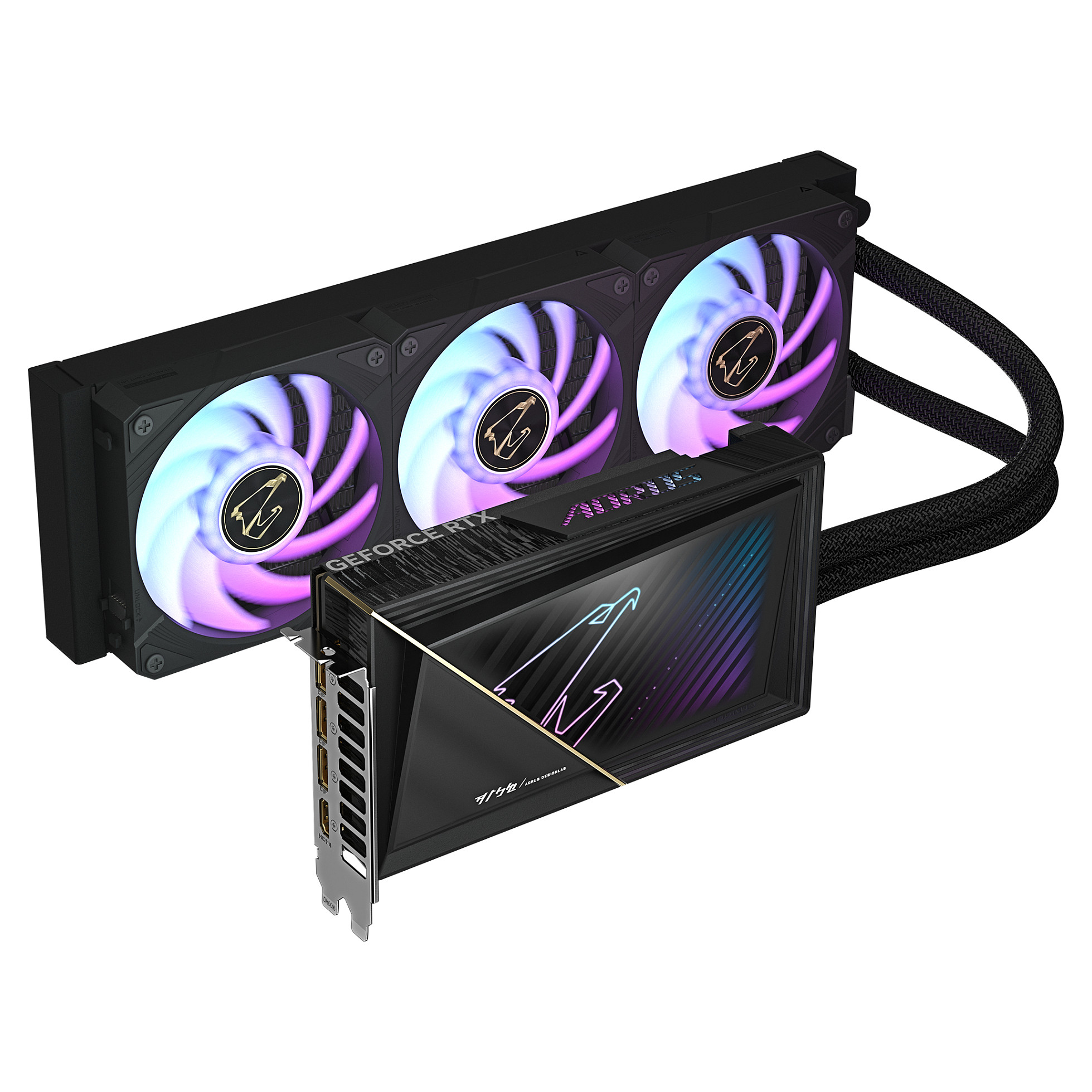 Kartelë Grafike NVidia Gigabyte Aorus Xtreme Waterforce RTX 5080 / 16GB GDDR7 / 3 Fan - Figura 2