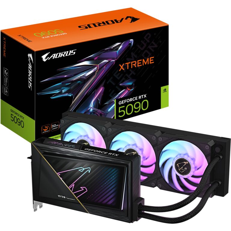 Kartelë Grafike Nvidia RTX 5090 32GB Gigabyte Aorus Xtreme Waterforce GDDR7
