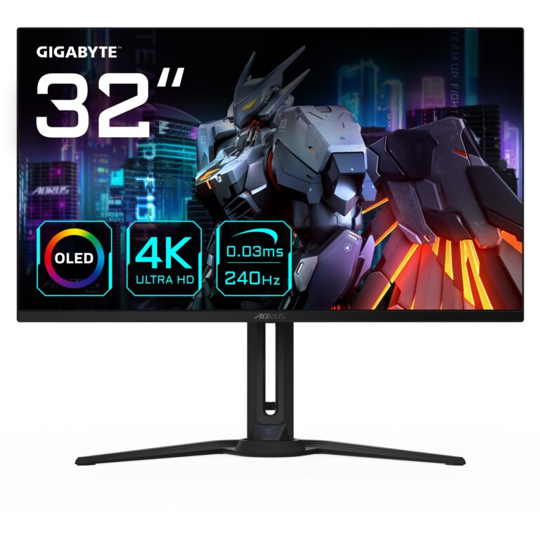Monitor Gigabyte Aorus FO32U2 32" / 4K / OLED HDR400 0.03ms 240Hz / HDMI DP / USB-C / Speaker / e zezë