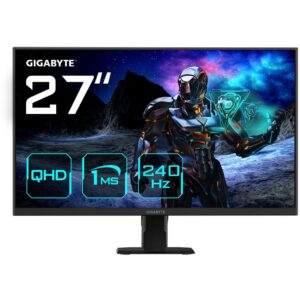 Monitor Gaming Gigabyte GS27Q x / 27" / QHD SS-IPS LCD / 240 Hz / 1 ms / 2xHDMI + DP / Zezë