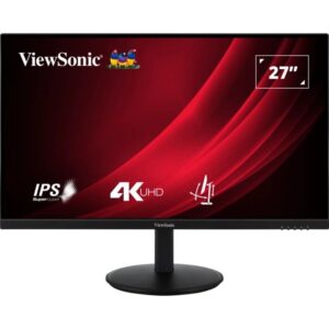 Monitor ViewSonic VG2708-4K / 27" / 4K UHD / IPS / HDR10 / 4ms / 60Hz / 2x HDMI / DisplayPort / Pivot / e zezë