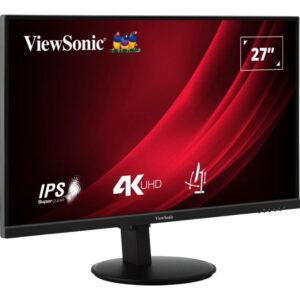 Monitor ViewSonic VG2708-4K / 27" / 4K UHD / IPS / HDR10 / 4ms / 60Hz / 2x HDMI / DisplayPort / Pivot / e zezë