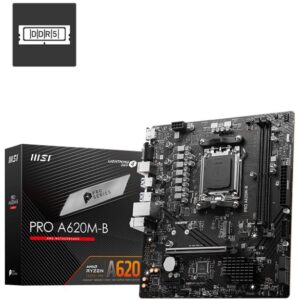 Pllakë Amë MB AMD AM5 MSI A620M-B Pro mATX