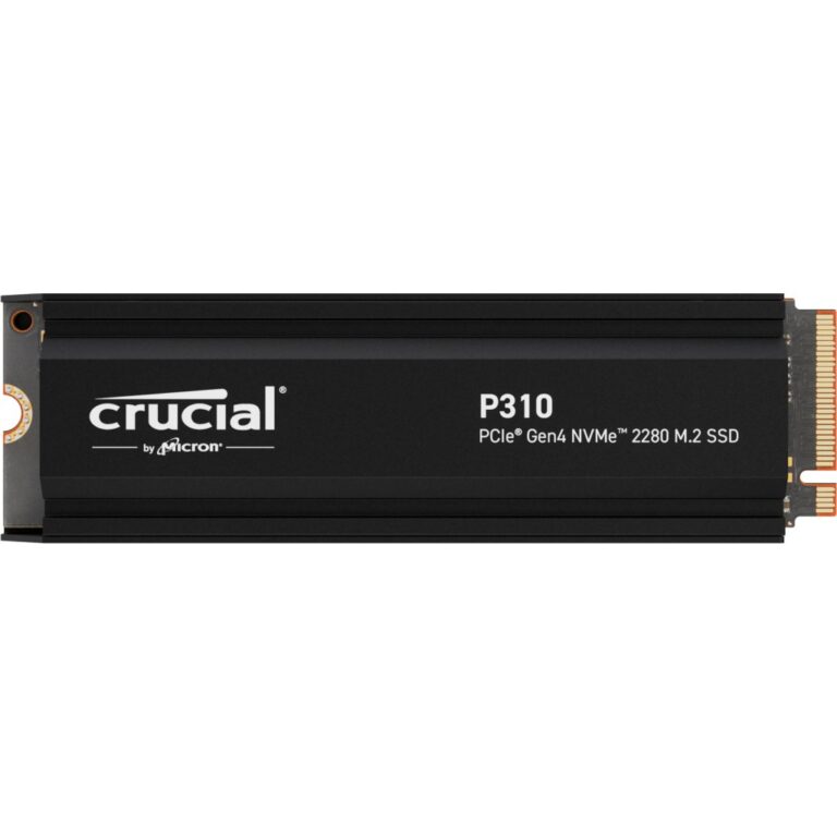 SSD të Brendshme M.2 2TB Crucial P310 NVMe PCIe Gen4 with Headsink