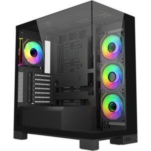 Kasë FSP M540-BA ARGB TG Mid Tower – Zezë