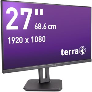 68.6cm/27" (1920x1080) Terra 2748W PV V3.1 16:9 FHD IPS 5ms 100Hz HDMI DP USB-C Speaker Black
