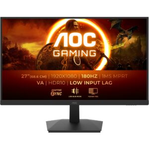 Monitor Gaming AOC Gaming 27G15N2 / 27 Inch / Full HD / VA / 180Hz / 1ms / I zi