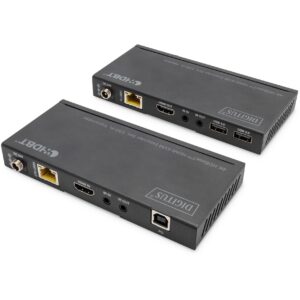 Extender HDMI / DIGITUS / 4K / HDBaseT / KVM / USB 2.0 / 150m 8