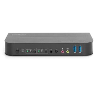 Digitus DS-12850 KVM-Switch 2-Port 4K/60Hz 2x DP > 1x DP/HDMI