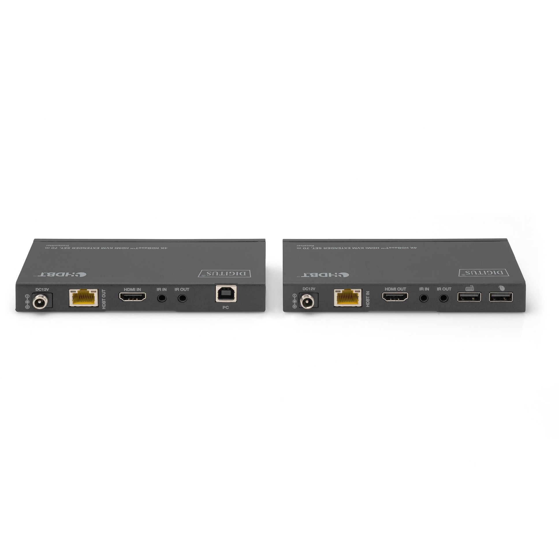 Extender HDMI / DIGITUS / 4K / HDBaseT / 1x4 / KVM / 70m - Figura 3