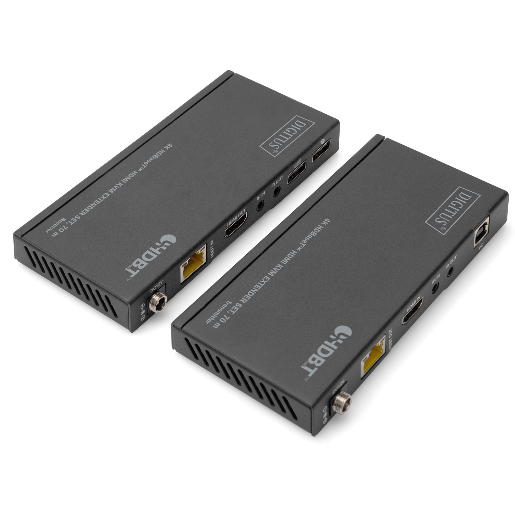 Extender HDMI / DIGITUS / 4K / HDBaseT / 1x4 / KVM / 70m - Figura 4