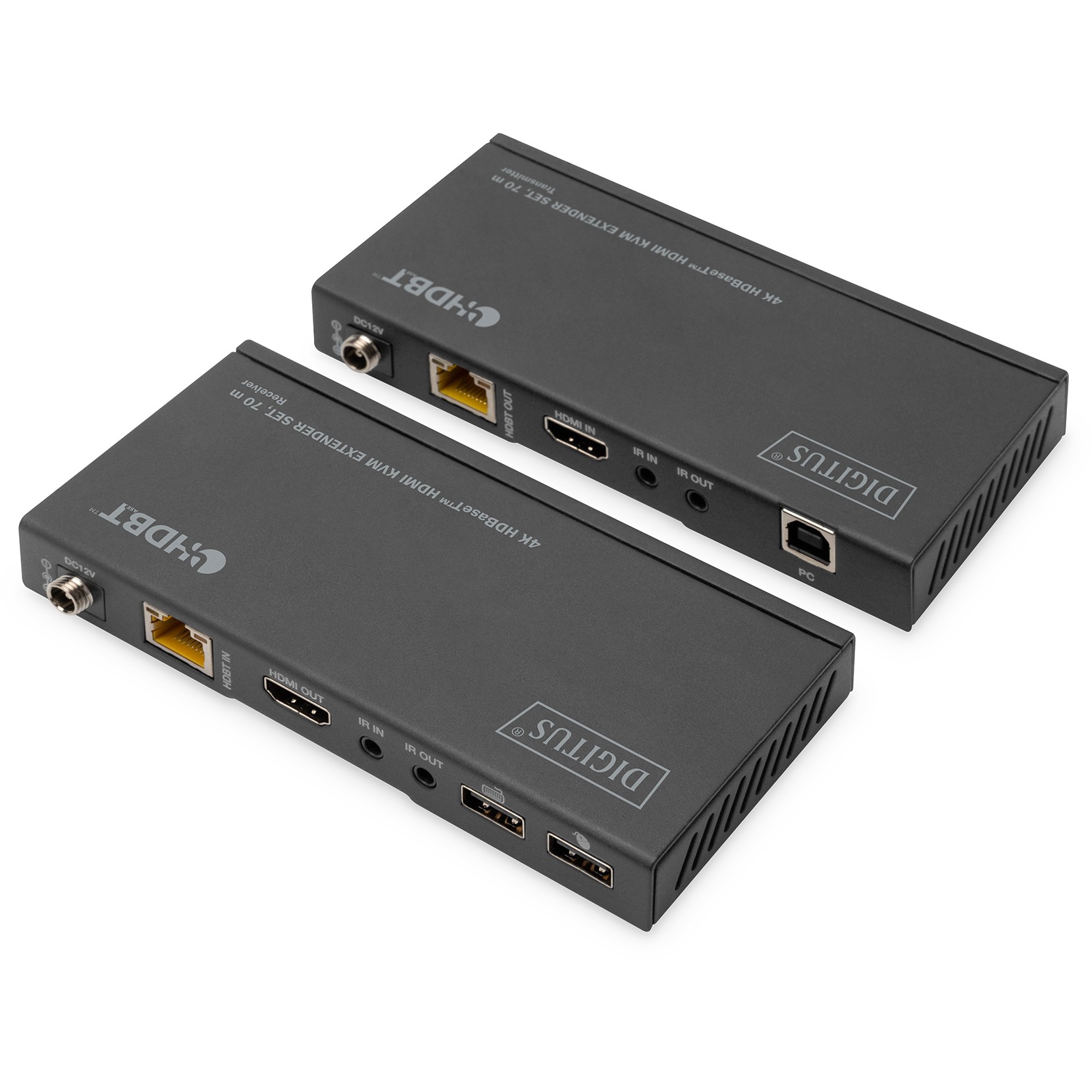 Extender HDMI / DIGITUS / 4K / HDBaseT / 1x4 / KVM / 70m - Figura 5