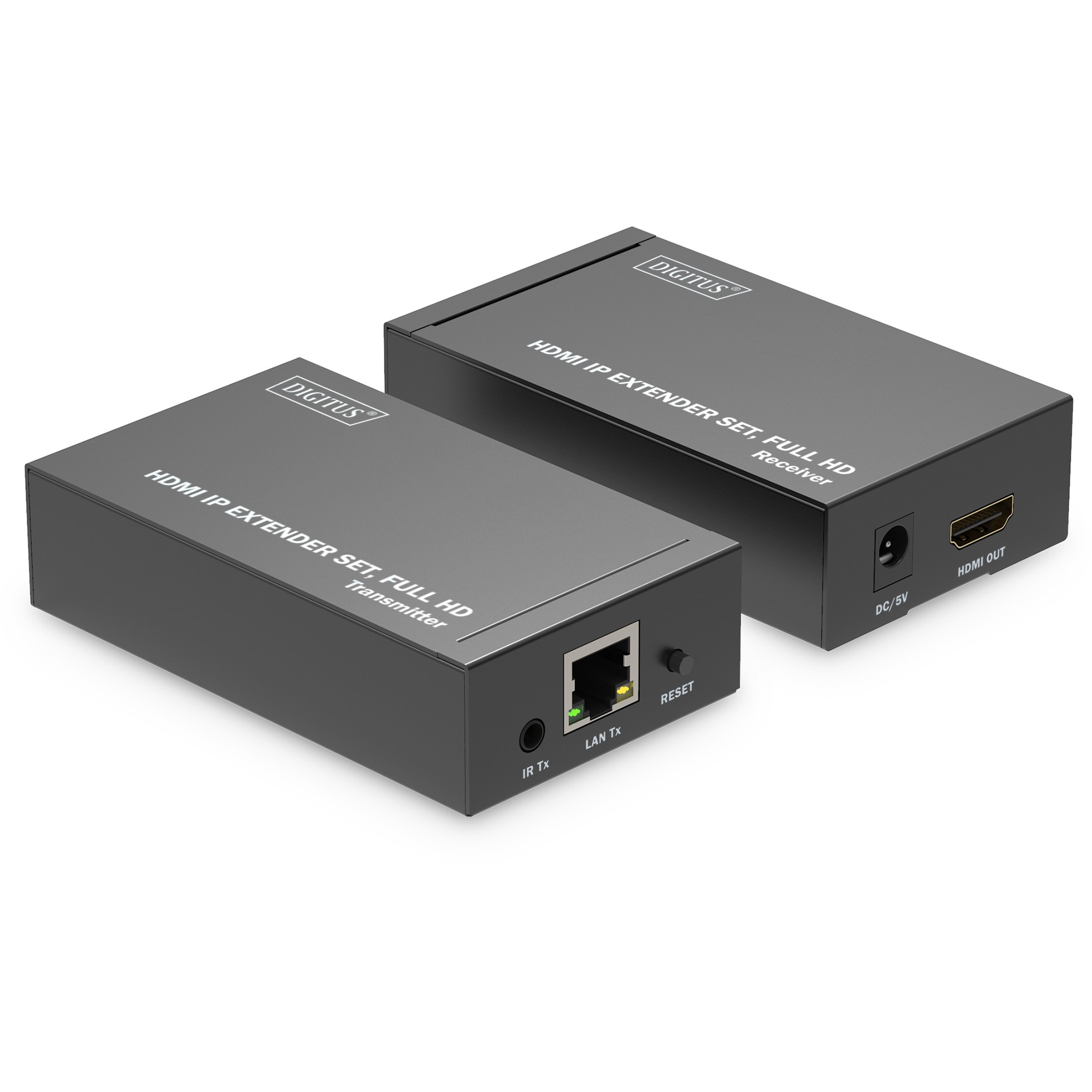 Extender HDMI / DIGITUS / IP / 120m / Full HD - Zezë