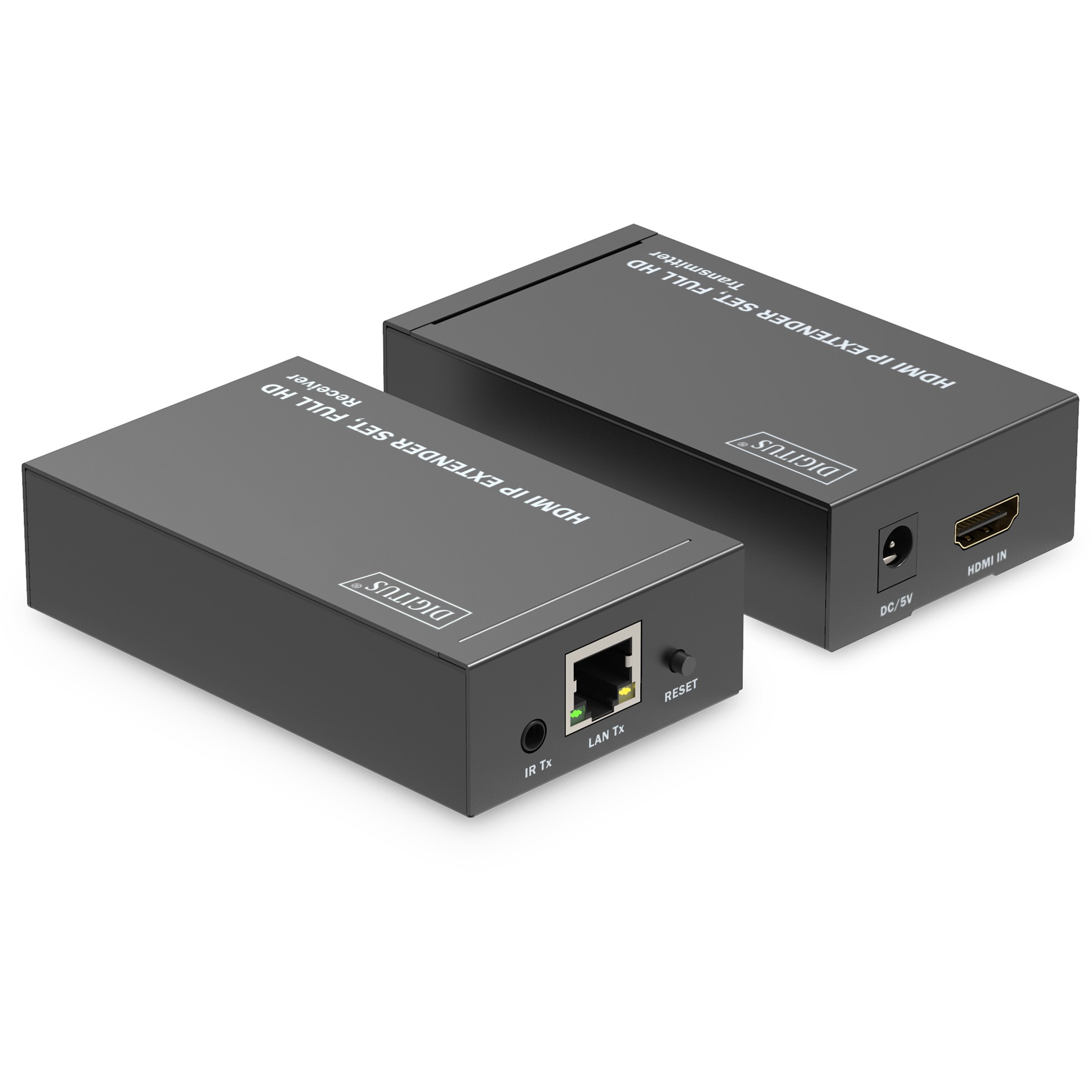 Extender HDMI / DIGITUS / IP / 120m / Full HD - Zezë - Figura 4