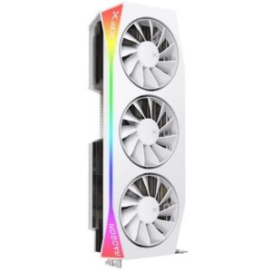 Kartelë Grafike AMD RX 9070 XT 16GB XFX Mercury Gaming RGB OC GDDR6 3 Fan white