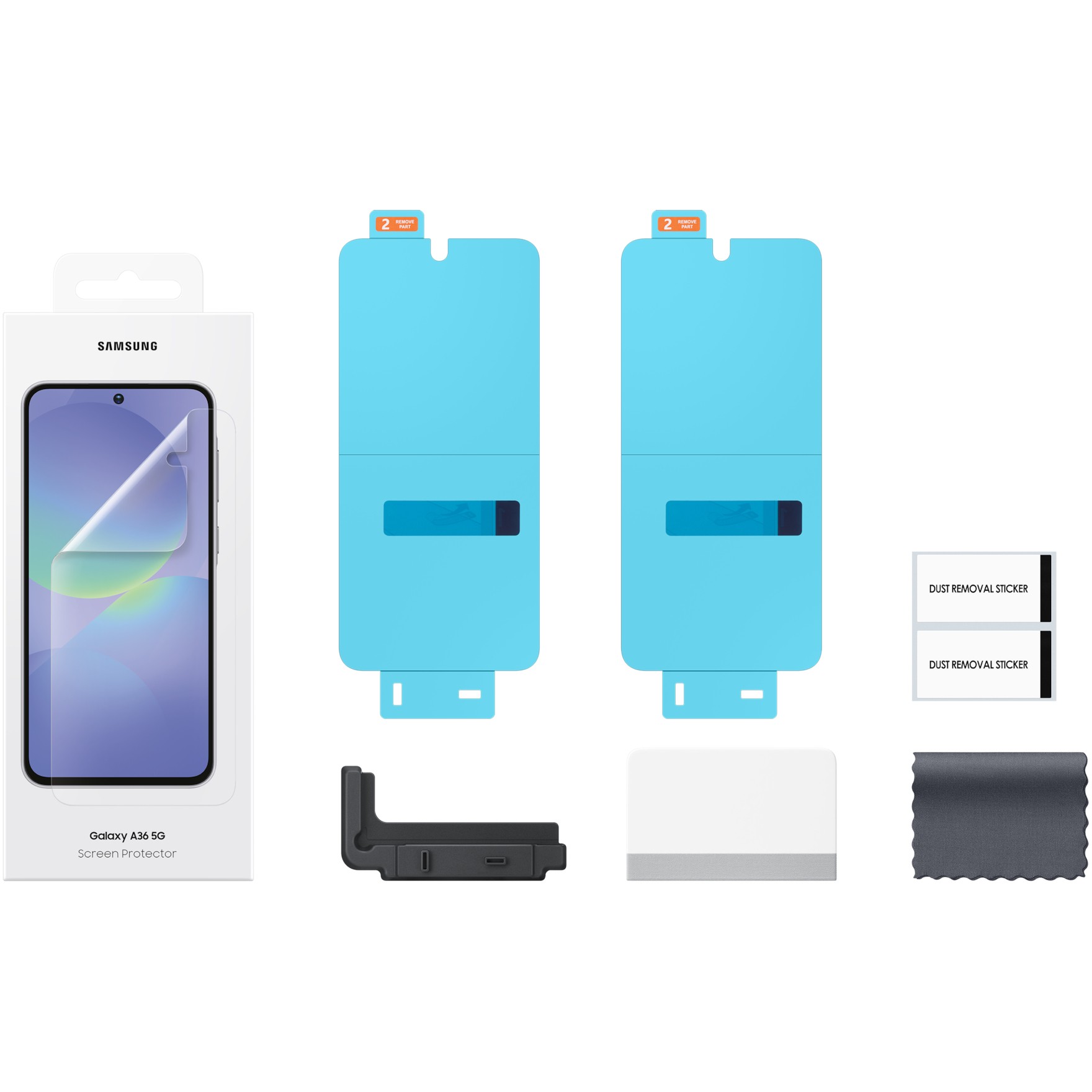 Aksesorë për telefon Samsung / Screen Protector / Galaxy A36 - Transparente - Figura 3