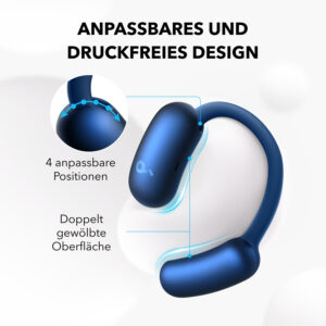 Kufje pa kabllo Anker Soundcore AeroFit 2 True Wireless In-Ear Headphones – Blu 8