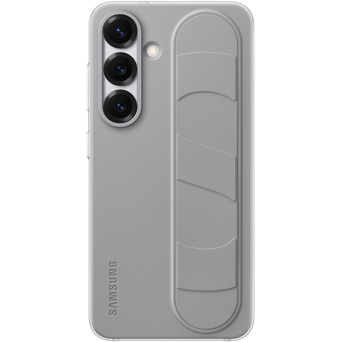 Aksesorë për telefon Samsung / Standing Grip Case / Galaxy S25 - Gri - Figura 2