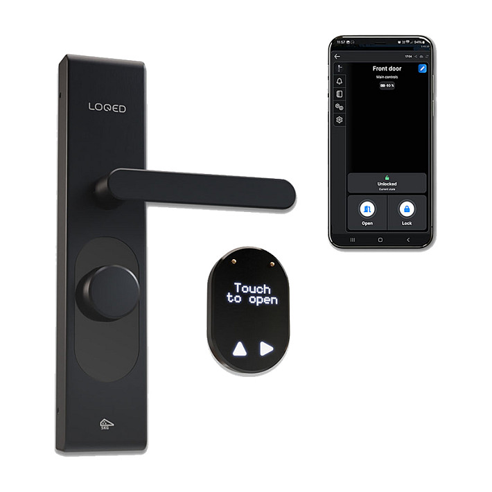 Bravë Inteligjente LOQED Touch Smart Lock – Zezë