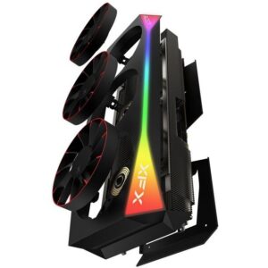 Kartelë Grafike AMD RX 9070 XT 16GB XFX Mercury Magnetic Air Gaming RGB OC GDDR6 3 Fan