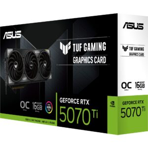 Kartelë Grafike Nvidia RTX 5070 Ti 16GB ASUS TUF Gaming OC GDDR7 3Fan