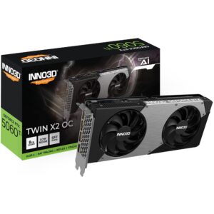 Kartelë Grafike NVIDIA RTX 5060 Ti 8GB Inno3D Twin X2 OC GDDR7