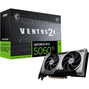 Kartelë Grafike Nvidia RTX 5060 Ti 16GB MSI Ventus 2X OC Plus GDDR7