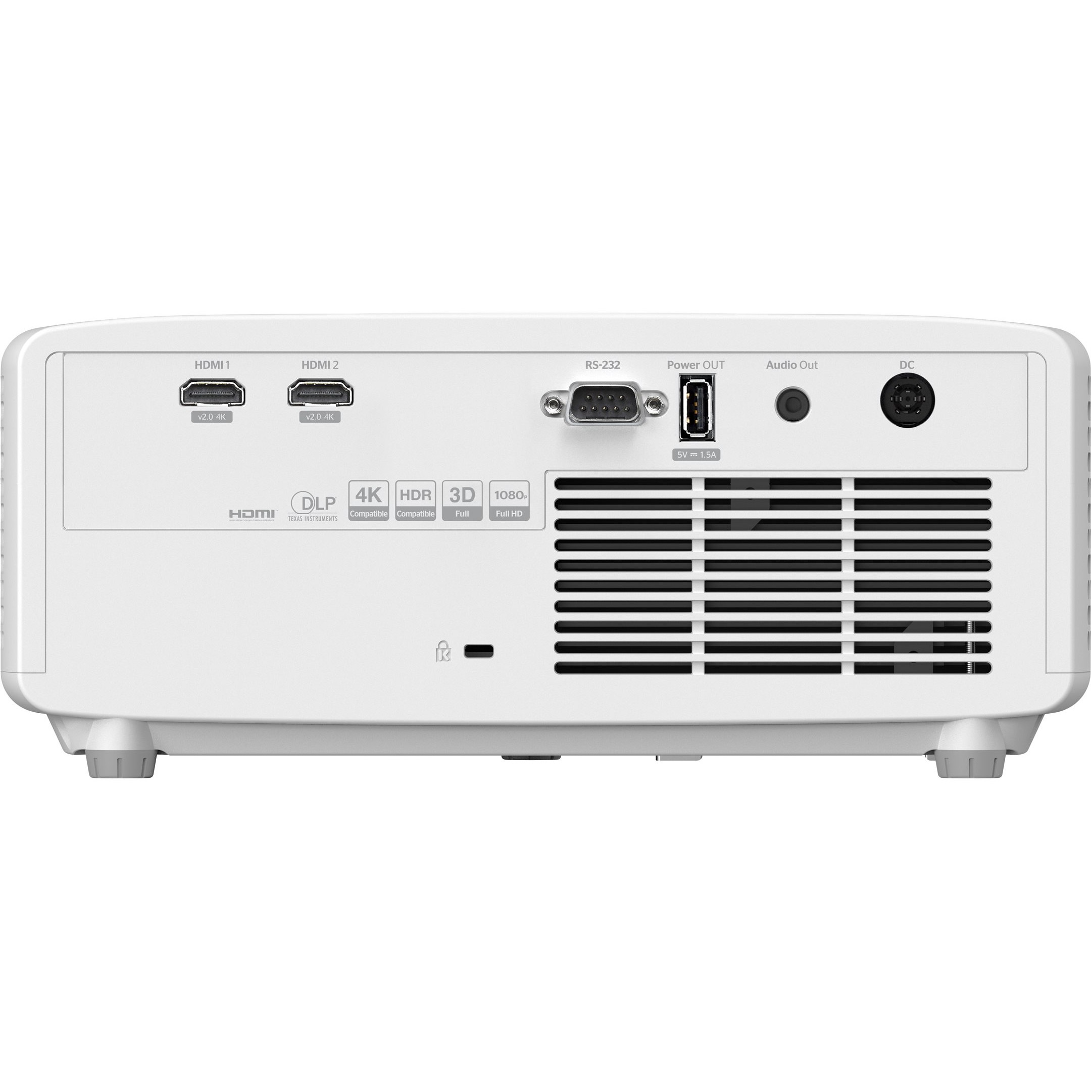 Projektor Optoma ZH350 / DLP Laser / 3600 Lumen / Full HD / 16:9 / 3D / HDMI USB - Bardhë - Figura 3