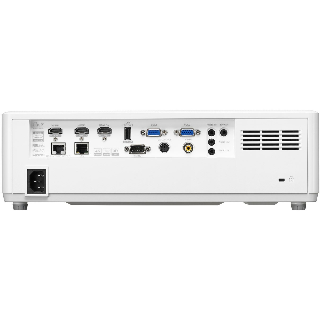 Projektor Optoma ZU707T / DLP Laser / 7000 Lumen / WUXGA / 16:10 / HDMI VGA DVI - Bardhë - Figura 2