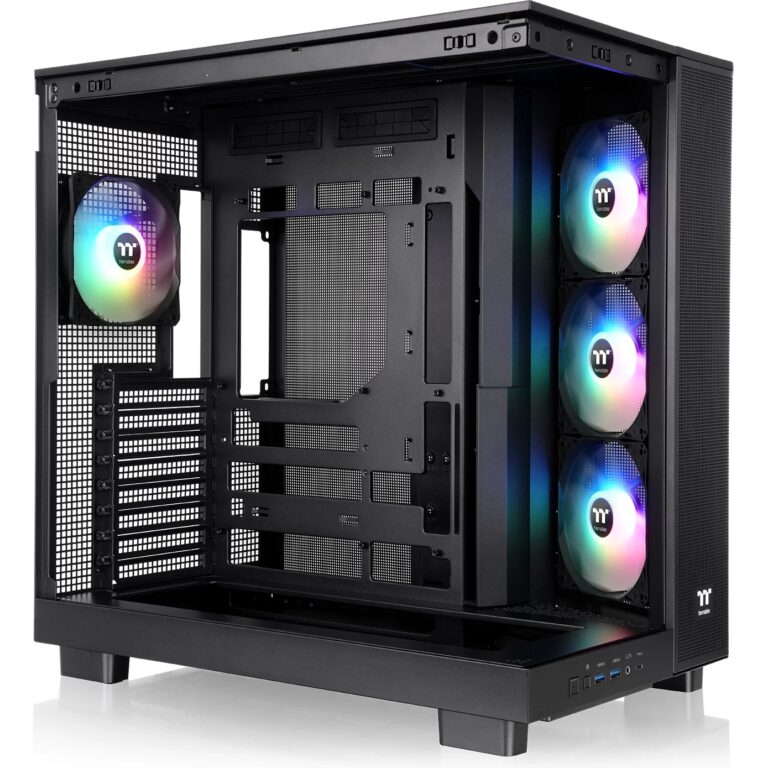 Kasë Midi Thermaltake View 380 XL TG ARGB Black
