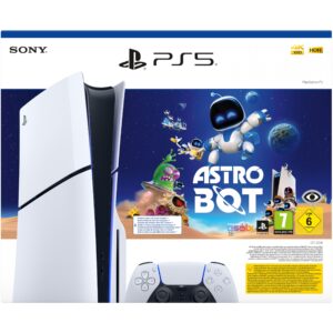 Sony PlayStation 5 Slim 1TB Astro Bot Bundle / e bardhë