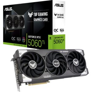 Kartelë Grafike Nvidia RTX 5060 Ti 16GB ASUS TUF Gaming OC GDDR7 3Fan