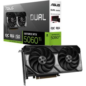 Kartelë Grafike Nvidia RTX 5060 Ti 8 GB Asus Dual OC GDDR7