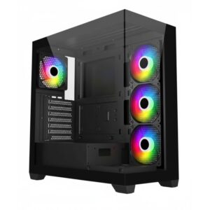 Kasë FSP M340-BA TG Mid Tower – Zezë