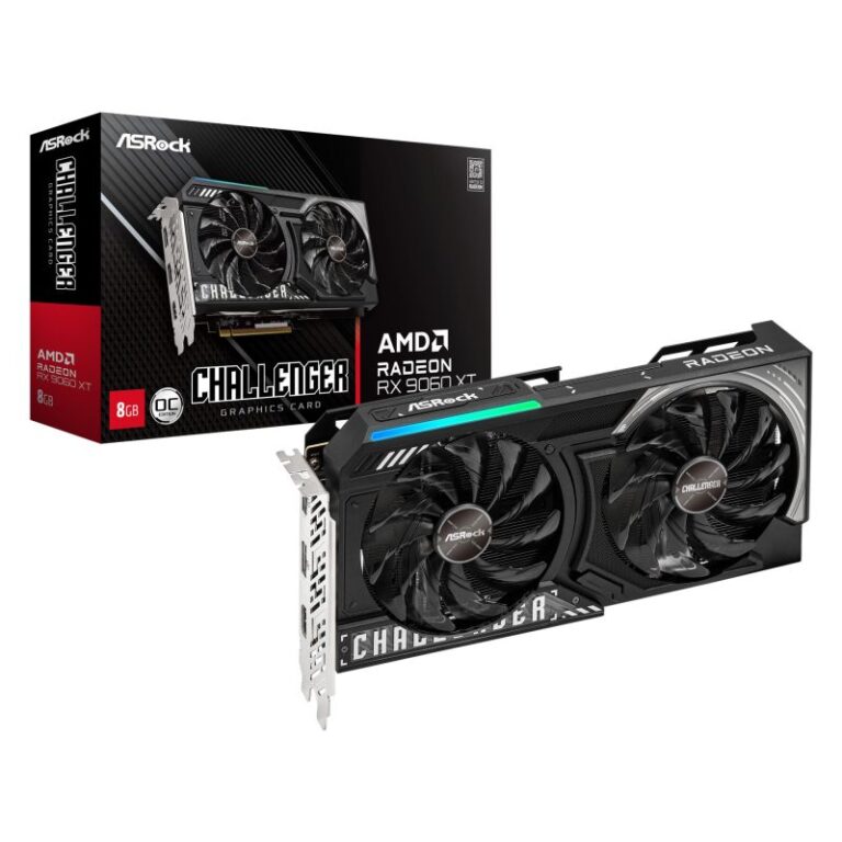 Kartelë Grafike AMD RX 9060 XT 8GB ASRock Radeon Challenger OC GDDR6
