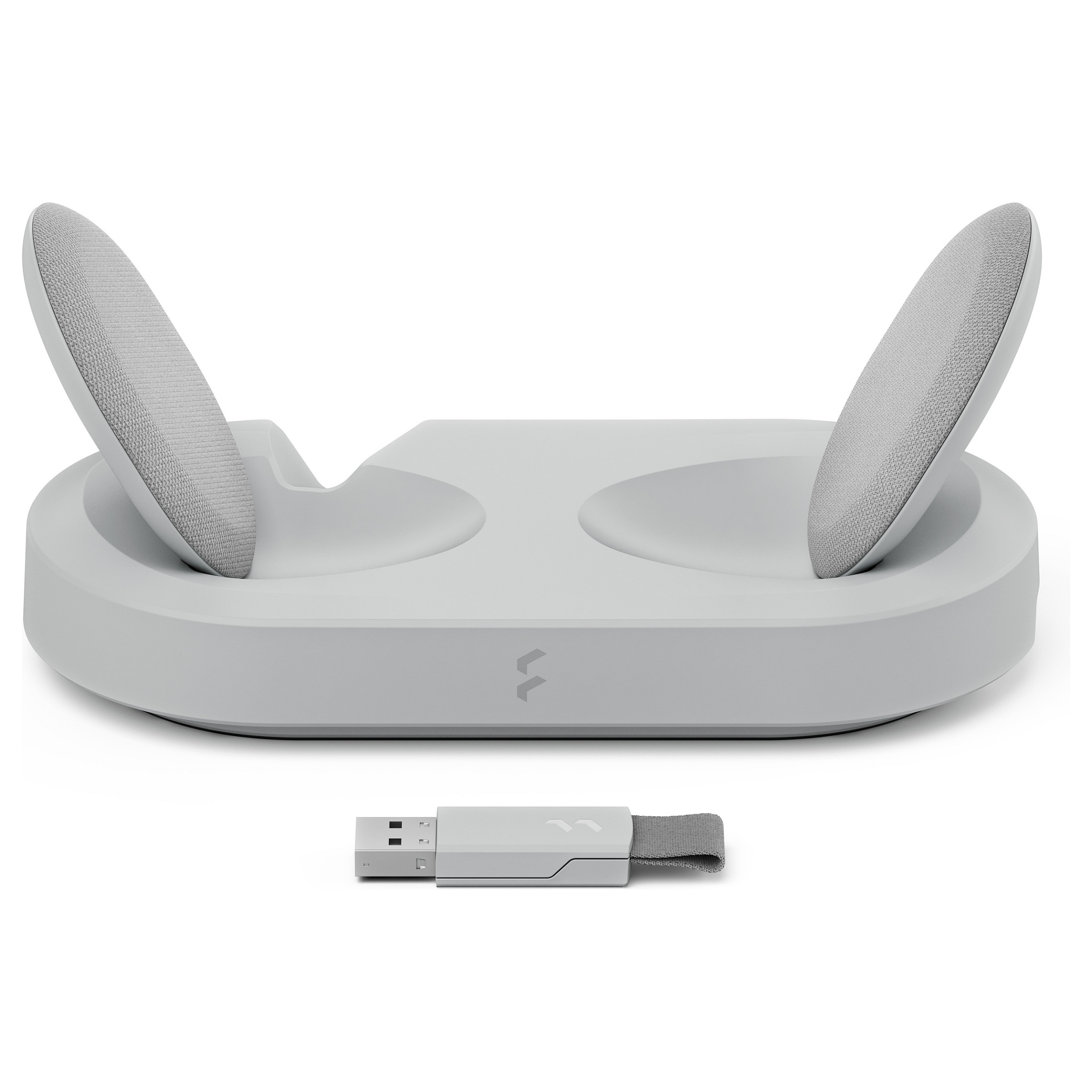 Kufje Gaming Fractal Scape Light – Gri - Figura 4