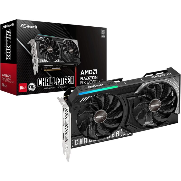 Kartelë grafike RX 9060 XT 16GB ASRock Radeon Challenger OC GDDR6
