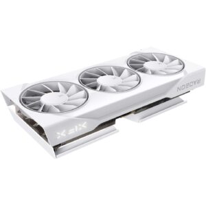 Kartelë grafike RX 9060 XT 16GB XFX Radeon SWIFT OC GDDR6 3 Fan white