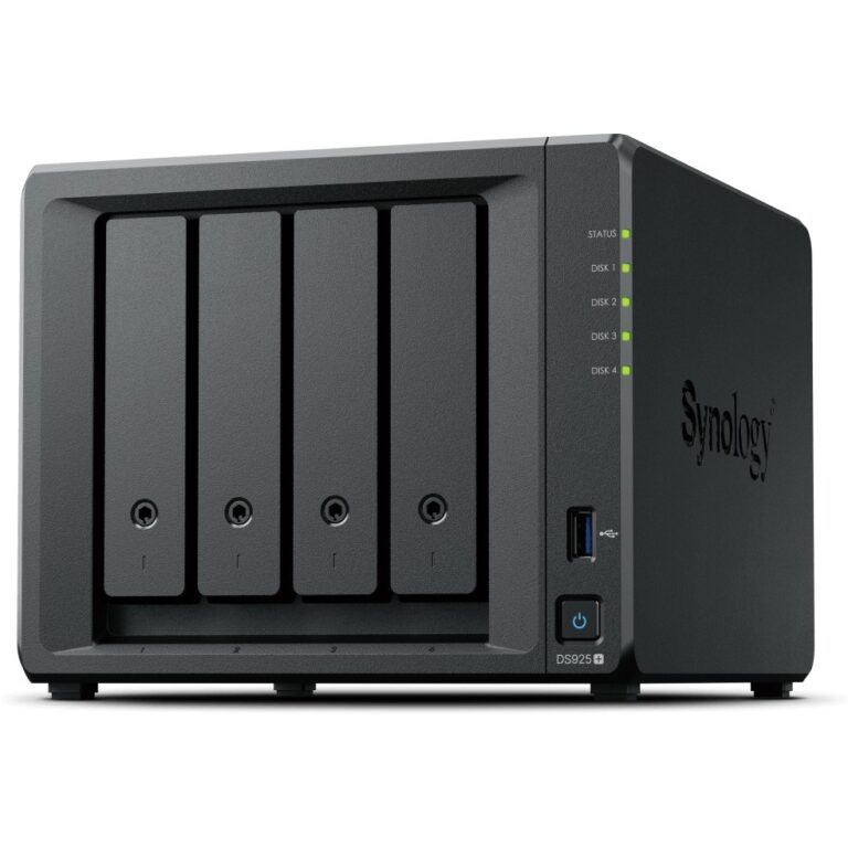 NAS Synology DS925+ / 4‑Bay Desktop / DDR4 4GB