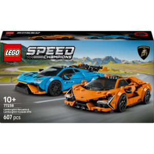 LEGO Speed Champions Lamborghini Revuelto and Huracán STO (77238)