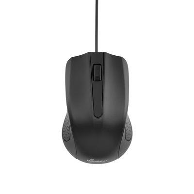 Maus me kabllo MediaRange MROS210 / 1000 DPI -Zezë