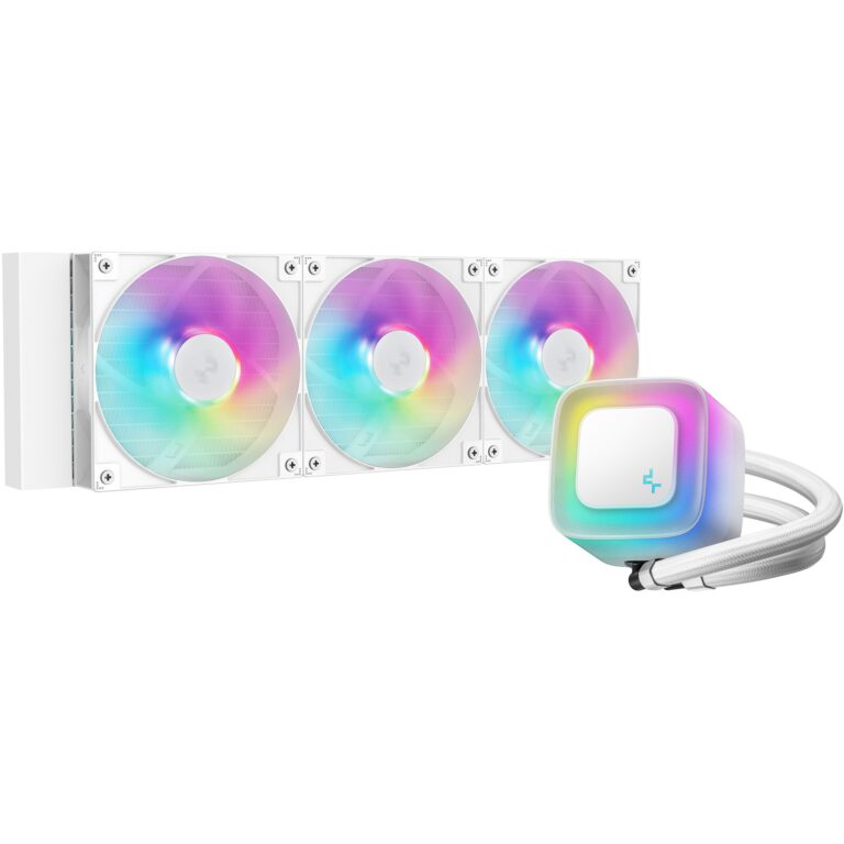 Ftohës për procesor – Deepcool LE360 WH V2 (ngjyrë e bardhë, me ftohje me ujë)