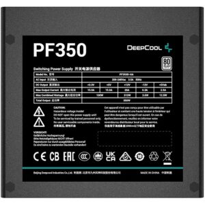 Furnizues Energjie (PSU) 350W DeepCool R-PF350D-HA0B-EU 80+